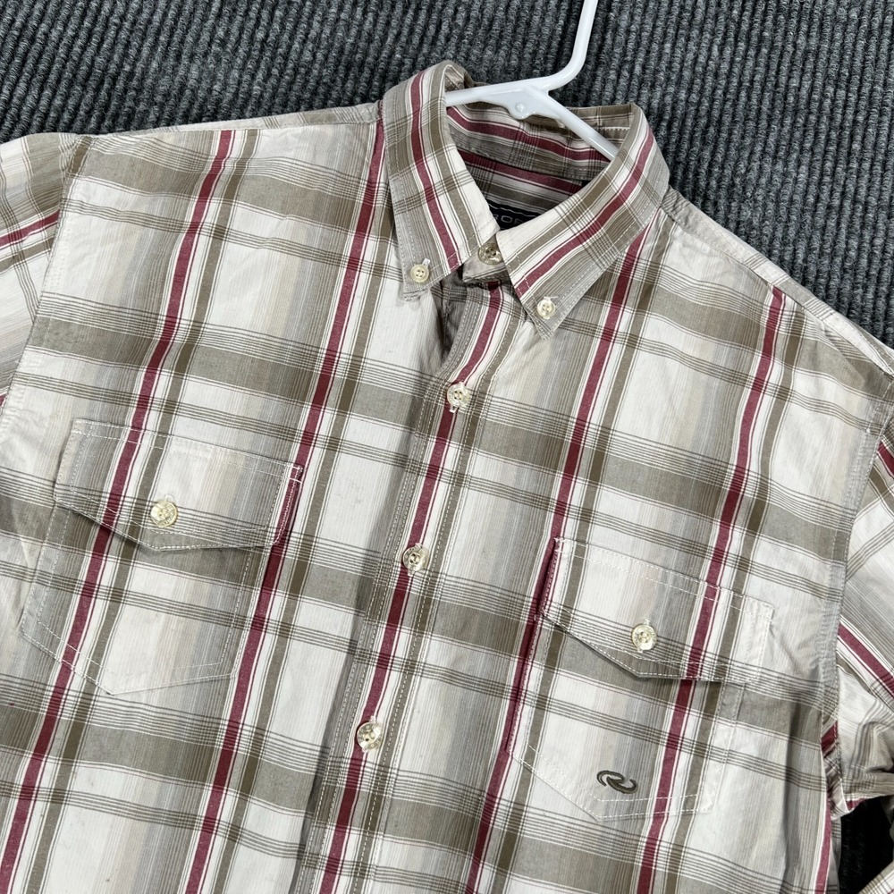 Roper Shirt Youth Boys XL Extra Large Gray Plaid Long Sleeve Button Down Western